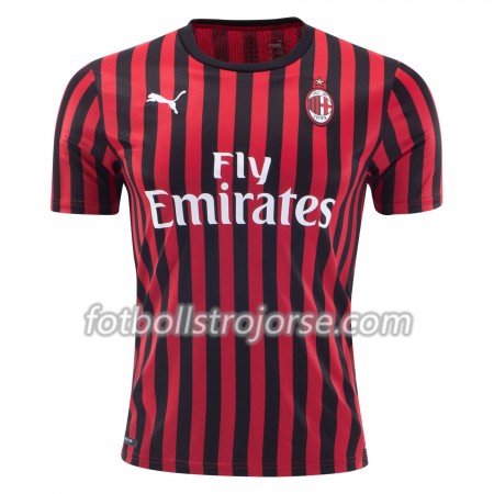 AC Milan Matchtröjor Hemma Fotbollströja 2019-2020